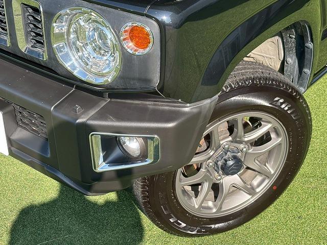 ジムニー XC 2本出しマフラー 社外テール 革調シートカバー メッキグリル 衝突軽減 レーンキープ クルーズコントロール LED スマートキー プッシュスタート ETC ドライブレコーダー シートヒーター(44枚目)