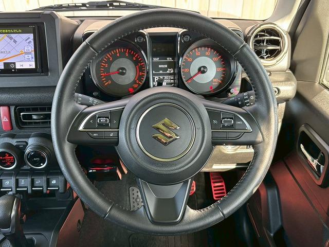 ジムニー XC 2本出しマフラー 社外テール 革調シートカバー メッキグリル 衝突軽減 レーンキープ クルーズコントロール LED スマートキー プッシュスタート ETC ドライブレコーダー シートヒーター(58枚目)