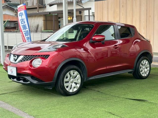 ジューク 15RX タイプV 禁煙 衝突軽減ブレーキ レーンキープ 後期 ナビ バックカメラETC ドライブモード オートエアコン オートライト 電動格納ミラー CD再生 Bluetoothオーディオ アイドリングストップ(24枚目)