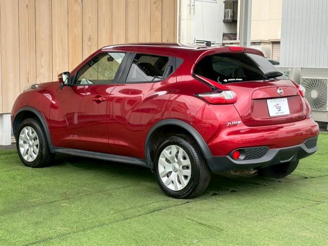 ジューク 15RX タイプV 禁煙 衝突軽減ブレーキ レーンキープ 後期 ナビ バックカメラETC ドライブモード オートエアコン オートライト 電動格納ミラー CD再生 Bluetoothオーディオ アイドリングストップ(25枚目)