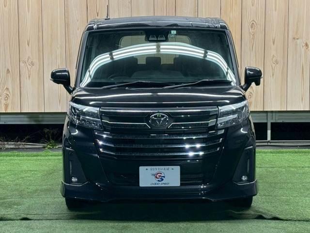 ルーミー カスタムＧ－Ｔ　禁煙　全周囲　衝突軽減ブレーキ　クリアランスソナー　両側パワースライドドア　ＬＥＤヘッドライト　スマートキー　プッシュスタート　電動サイドブレーキ　ＬＥＤヘッドライト　電動格納ミラー　オートエアコン（4枚目）