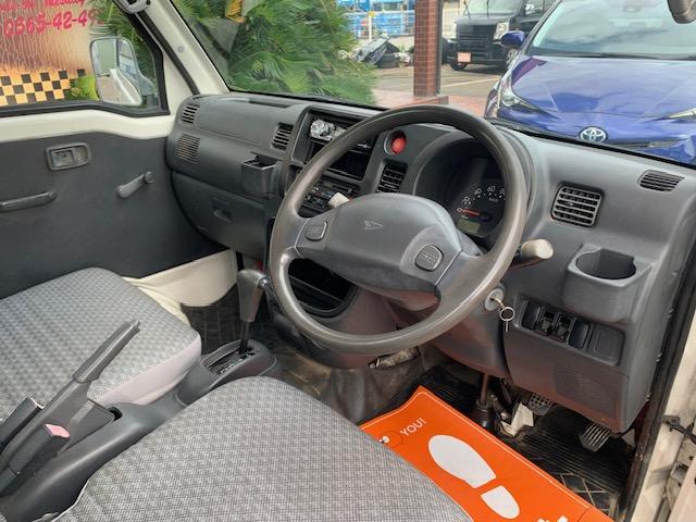 ハイゼットトラック エアコン・パワステ スペシャル オートマチック 車検2年 社外CDオーディオ 2スピーカー付(11枚目)