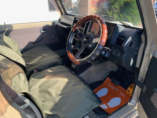 ジムニー オートマチック 4WD 社外ハンドル タイミングベルト交換済(12枚目)