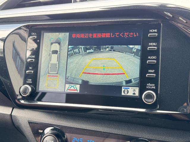 ハイラックス Ｚ　ＧＲスポーツ　純正８インチＤＡ　ハードトノカバー　パノラミックビューモニター　ＧＲサイドステップ　ＧＲドレスアップマフラー　ベッドライナー　赤キャリパー　パワーシート　ＥＴＣ　リアデフロック　トランスファー切替（3枚目）
