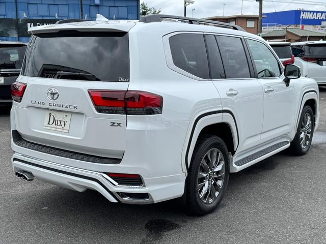 ランドクルーザー ZX モデリスタエアロ リアエンターテイメントシステム リアデフロック クールボックス マルチテレインモニター 空気圧センサー 寒冷地仕様 サンルーフ ルーフレール パノラミックビューモニター HUD(17枚目)