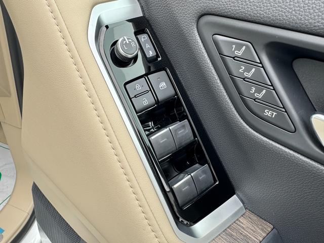 ランドクルーザー ZX モデリスタエアロ リアエンターテイメントシステム リアデフロック クールボックス マルチテレインモニター 空気圧センサー 寒冷地仕様 サンルーフ ルーフレール パノラミックビューモニター HUD(32枚目)