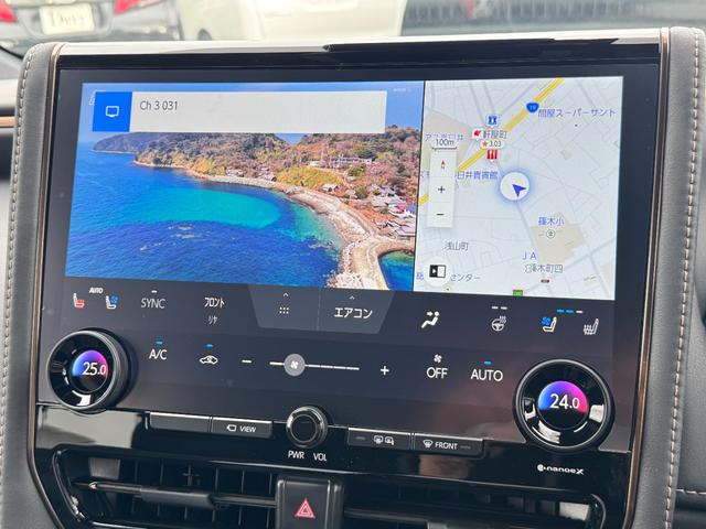 アルファード Z 13.2型有機EL後席モニター デジタルインナーミラー 左右独立ムーンルーフ パノラミックビューモニター ブラインドスポットモニター 3眼LEDヘッドライト 両側パワースライドドア 14インチDA(42枚目)