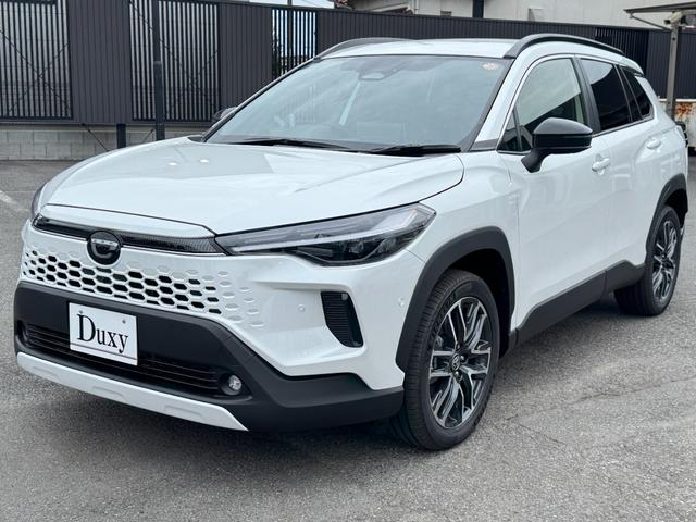 カローラクロス ハイブリッド Z 年次改モデル パノラミックビューモニター ブラインドスポットモニター トヨタチームメイト アドバンストパーク パワーバックドア ステアリングヒーター ラゲージアクティブボックス トノカバー フルセグ(11枚目)