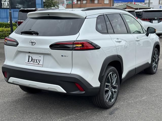 カローラクロス ハイブリッド Z 年次改モデル パノラミックビューモニター ブラインドスポットモニター トヨタチームメイト アドバンストパーク パワーバックドア ステアリングヒーター ラゲージアクティブボックス トノカバー フルセグ(18枚目)