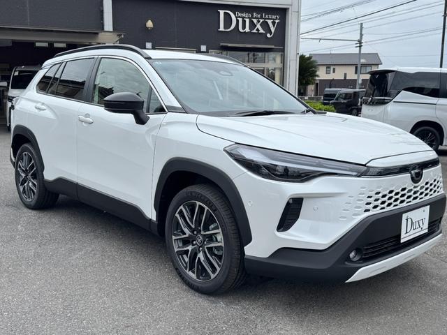 カローラクロス ハイブリッド Z 年次改モデル パノラミックビューモニター ブラインドスポットモニター トヨタチームメイト アドバンストパーク パワーバックドア ステアリングヒーター ラゲージアクティブボックス トノカバー フルセグ(24枚目)