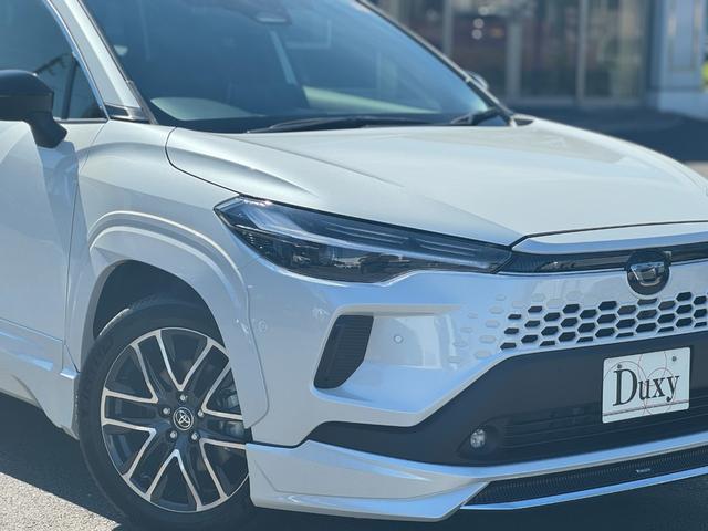 カローラクロス ハイブリッド Z モデリスタエアロ パノラマルーフ パノラミックビューモニター ブラインドスポットモニター アダプティブハイビーム ステアリングヒーター 安心降車アシスト アクセサリーコンセント ナノイーX 後期モデル(6枚目)