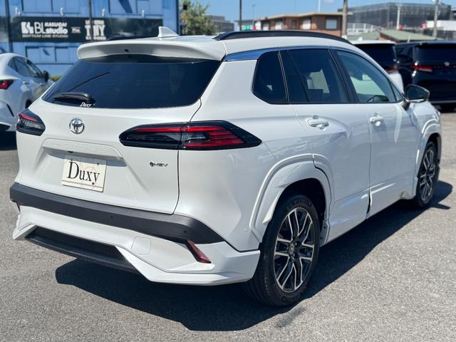 カローラクロス ハイブリッド Z モデリスタエアロ パノラマルーフ パノラミックビューモニター ブラインドスポットモニター アダプティブハイビーム ステアリングヒーター 安心降車アシスト アクセサリーコンセント ナノイーX 後期モデル(17枚目)