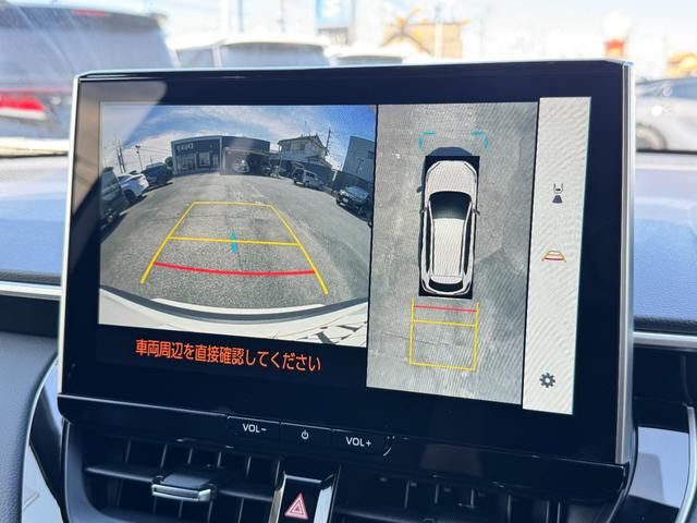 カローラクロス ハイブリッド Z モデリスタエアロ パノラマルーフ パノラミックビューモニター ブラインドスポットモニター アダプティブハイビーム ステアリングヒーター 安心降車アシスト アクセサリーコンセント ナノイーX 後期モデル(42枚目)