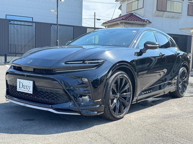 クラウンスポーツ Z モデリスタエアロ パノラマルーフ デジタルインナーミラー パノラミックビューモニター ブラインドスポットモニター アドバンストパーク 置くだけ充電 茶革シート アクセサリーコンセント フルセグTV(11枚目)