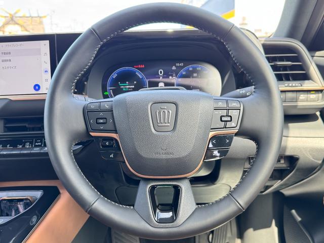 クラウンスポーツ Z モデリスタエアロ パノラマルーフ デジタルインナーミラー パノラミックビューモニター ブラインドスポットモニター アドバンストパーク 置くだけ充電 茶革シート アクセサリーコンセント フルセグTV(56枚目)
