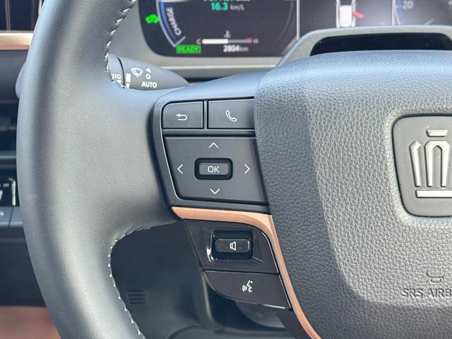 クラウンスポーツ Z モデリスタエアロ パノラマルーフ デジタルインナーミラー パノラミックビューモニター ブラインドスポットモニター アドバンストパーク 置くだけ充電 茶革シート アクセサリーコンセント フルセグTV(57枚目)