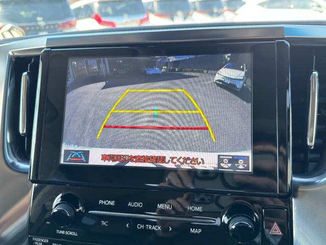 アルファード ２．５Ｓ　Ｃパッケージ　モデリスタエアロ　後席モニター　サンルーフ　デジタルインナーミラー　純正ディスプレイオーディオナビ　フルセグＴＶ　ＣＤ／ＤＶＤ　ブラインドスポットモニター　バックモニター　スペアタイヤ　シートヒーター（41枚目）