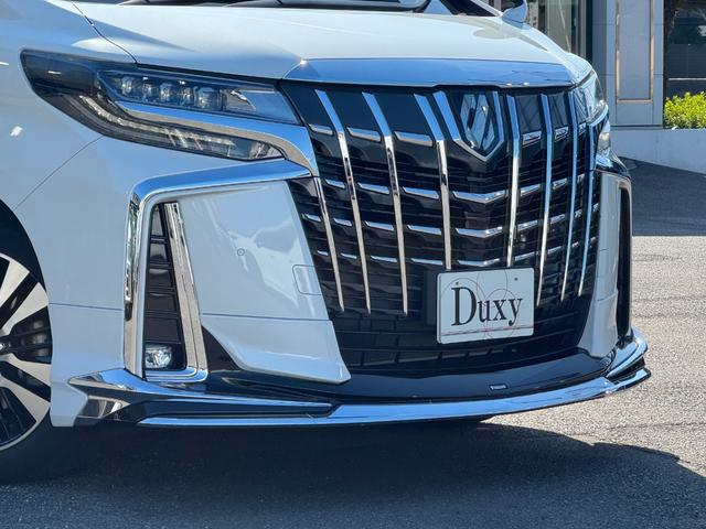 アルファード 2.5S Cパッケージ モデリスタエアロ 後席モニター サンルーフ デジタルインナーミラー 純正ディスプレイオーディオナビ フルセグTV CD/DVD ブラインドスポットモニター バックモニター スペアタイヤ シートヒーター(8枚目)