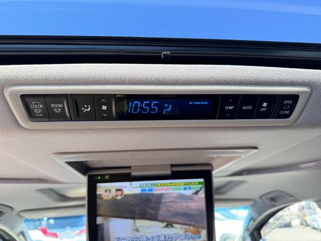 アルファード 2.5S Cパッケージ モデリスタエアロ 後席モニター サンルーフ デジタルインナーミラー 純正ディスプレイオーディオナビ フルセグTV CD/DVD ブラインドスポットモニター バックモニター スペアタイヤ シートヒーター(63枚目)