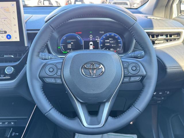 カローラクロス ハイブリッド　Ｚ　改後　パノラマルーフ　寒冷地仕様　パノラミックビューモニター　ブラインドスポットモニター　アドバンストパーク　ステアリングヒーター　１０．５インチディスプレイナビ　フルセグＴＶ　ドライブレコーダー（49枚目）