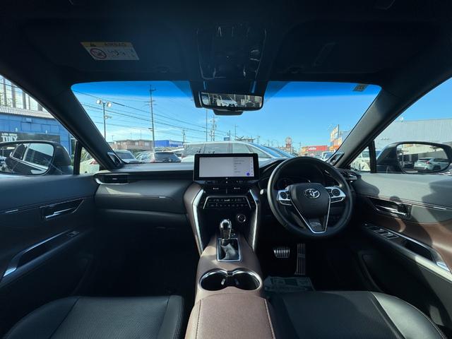 ハリアーハイブリッド Ｚ　レザーパッケージ　モデリスタエアロ　Ｆガーニッシュ　ＪＢＬサウンドシステム　パノラミックビューモニター　デジタルインナーミラー　モデリスタミラーガーニッシュ　ブラインドスポットモニター　シートヒーター＆ベンチレーション（28枚目）