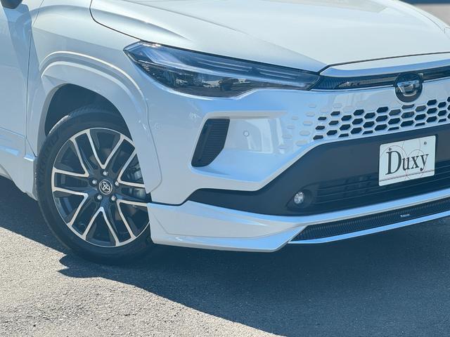 カローラクロス ハイブリッド Z モデリスタエアロ パノラマルーフ パノラミックビューモニター ブラインドスポットモニター アダプティブハイビーム ステアリングヒーター 安心降車アシスト アクセサリーコンセント ナノイーX 後期モデル(5枚目)
