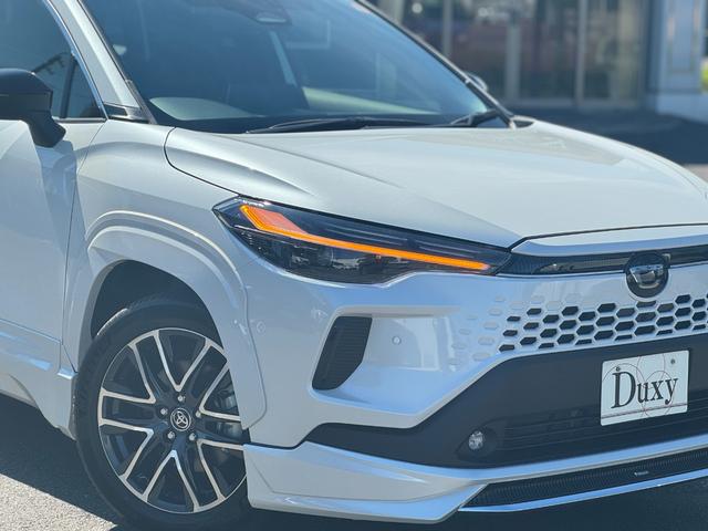 カローラクロス ハイブリッド Z モデリスタエアロ パノラマルーフ パノラミックビューモニター ブラインドスポットモニター アダプティブハイビーム ステアリングヒーター 安心降車アシスト アクセサリーコンセント ナノイーX 後期モデル(7枚目)