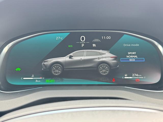 ハリアーハイブリッド Z レザーパッケージ・ナイトシェード 調光パノラマルーフ デジタルインナーミラー アクセサリーコンセント 純正12.3インチディスプレイオーディオ ブラインドスポットモニター パノラミックビュー ヘッドアップディスプレイ JBLサウンド(55枚目)