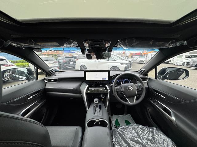 ハリアーハイブリッド Z レザーパッケージ・ナイトシェード 特別仕様車 調光パノラマルーフ JBL AC100V デジタルインナーミラー パノラミックビューモニター ワイヤレス充電 ブラインドスポットモニター 寒冷地仕様 ETC2.0 ヘッドアップディスプレイ(37枚目)