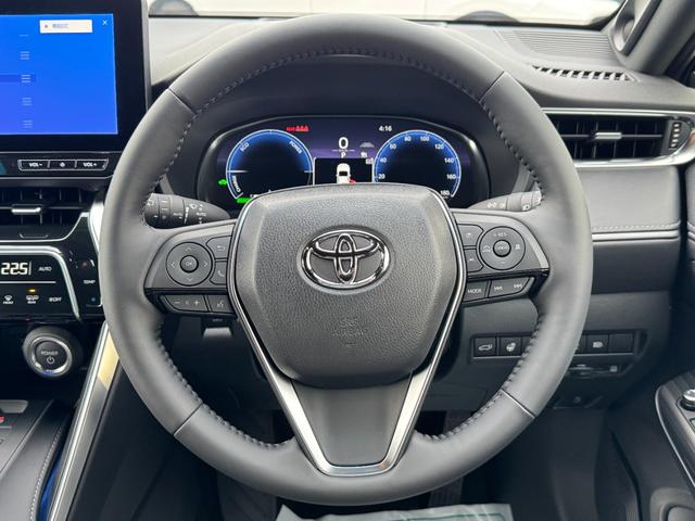 ハリアーハイブリッド Z レザーパッケージ・ナイトシェード 特別仕様車 調光パノラマルーフ JBL AC100V デジタルインナーミラー パノラミックビューモニター ワイヤレス充電 ブラインドスポットモニター 寒冷地仕様 ETC2.0 ヘッドアップディスプレイ(53枚目)