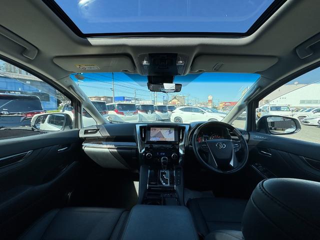 アルファード ２．５Ｓ　Ｃパッケージ　モデリスタエアロ　後席モニター　サンルーフ　デジタルインナーミラー　純正ディスプレイオーディオナビ　フルセグＴＶ　ＣＤ／ＤＶＤ　ブラインドスポットモニター　バックモニター　スペアタイヤ　シートヒーター（36枚目）