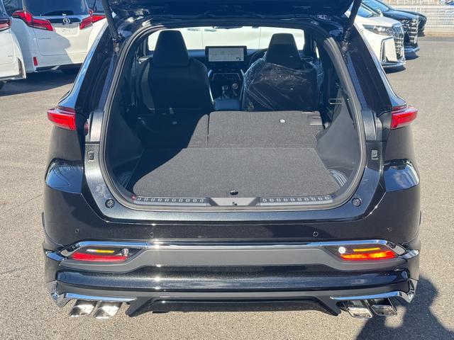 ハリアーハイブリッド Ｚ　レザーパッケージ・ナイトシェード　２０２５年次改モデル　ＰＨＥＶ仕様グリル　モデリスタエアロ　調光パノラマルーフ　１２．３型ＪＢＬプレミアムサウンドナビゲーション　パノラミックビュー　デジタルインナーミラー　ドライブレコーダー内蔵（79枚目）