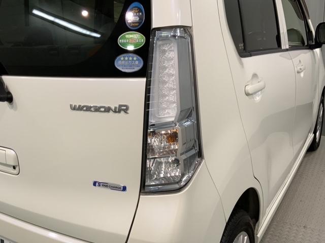 ワゴンＲ ＦＺ　１年保証　ナビ　ＴＶ　衝突軽減Ｂ　シ－トヒ－タ－　横滑り防止　アルミ　スマ－トキ－　盗難防止装置　整備記録簿　ＡＡＣ　Ｗエアバック（45枚目）