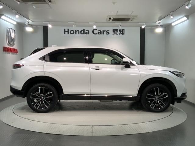 ヴェゼル ｅ：ＨＥＶ　Ｚ　Ｈ　ＳＥＮＳＩＮＧ　最長５年保証　ワンオ－ナ－　純正ナビ　ＴＶ　ＲカメラＢＴオ－ディオ　ドラレコ　ＥＴＣ　ＬＥＤライト　ＶＳＡ　シ－トヒ－タ－　クルコン　アルミ　スマ－トキ－　盗難防止装置　整備記録簿（50枚目）