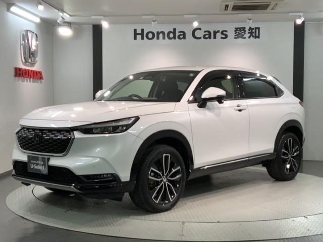 ヴェゼル ｅ：ＨＥＶ　Ｚ　Ｈ　ＳＥＮＳＩＮＧ　最長５年保証　ワンオ－ナ－　純正ナビ　ＴＶ　ＲカメラＢＴオ－ディオ　ドラレコ　ＥＴＣ　ＬＥＤライト　ＶＳＡ　シ－トヒ－タ－　クルコン　アルミ　スマ－トキ－　盗難防止装置　整備記録簿（53枚目）