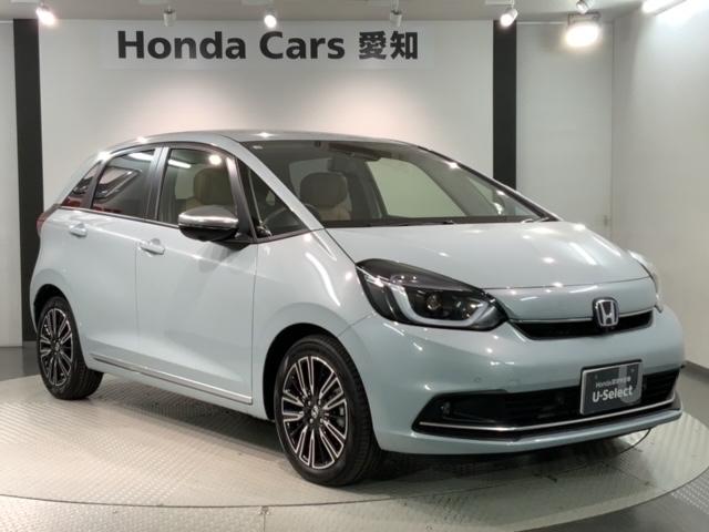 フィット ｅ：ＨＥＶリュクス　Ｈ　ＳＥＮＳＩＮＧ　新車保証　試乗車　ワンオ－ナ－　純正ナビ　ＴＶ　Ｒカメラ　マルチビュ－　ＢＴオ－ディオ　ＥＴＣ　ＬＥＤライト　ＶＳＡ　シ－トヒ－タ－　クルコン　アルミ　スマ－トキ－　盗難防止装置（52枚目）