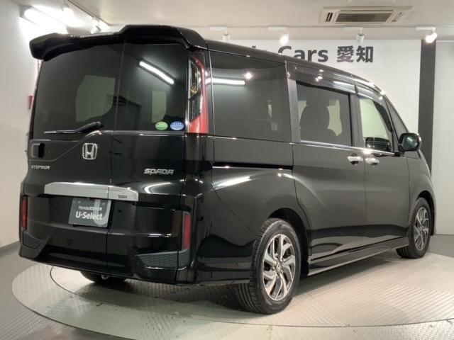 ステップワゴンスパーダ スパーダ　ホンダセンシング　１年保証　ナビＶＸＭ－１７５ＶＦＮｉ　ＴＶ　Ｒカメラ　ＣＤ録音　ＤＶＤ　Ｒモニター　ドラレコ　ＥＴＣ　ＬＥＤライト　ＶＳＡ　両側電動ドア　クルコン　アルミ　フォグ　ドアバイザー　スマキー　盗難防止装置（50枚目）