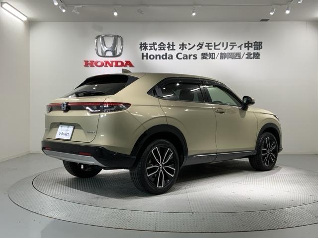 ヴェゼル ｅ：ＨＥＶ　Ｚ　Ｈ　ＳＥＮＳＩＮＧ　最長５年保証　ワンオーナー　純正ナビ　ＴＶ　Ｒカメラ　ＢＴオ－ディオ　ＥＴＣ　ＬＥＤライト　ＶＳＡ　シートヒーター　クルコン　Ｐテールゲート　アルミ　フォグ　スマキー　盗難防止装置（50枚目）