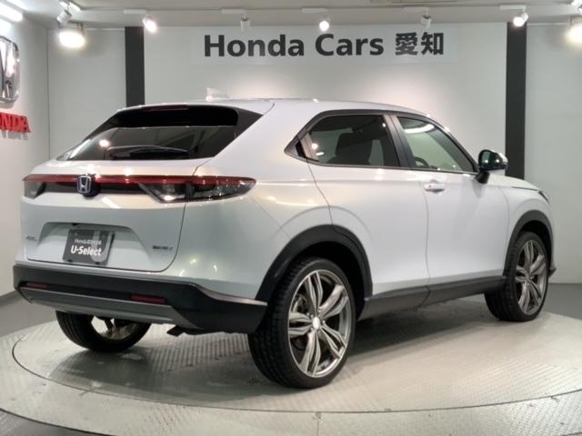 ヴェゼル ｅ：ＨＥＶ　Ｘ　Ｈ　ＳＥＮＳＩＮＧ　最長５年保証　ワンオ－ナ－　純正ナビ　ＴＶ　Ｒカメラ　ＢＴオ－ディオ　ＥＴＣ　ＬＥＤライト　ＶＳＡ　クルコン　スマ－トキ－　盗難防止装置　整備記録簿　スペアキ－　Ｗエアバッグ（50枚目）