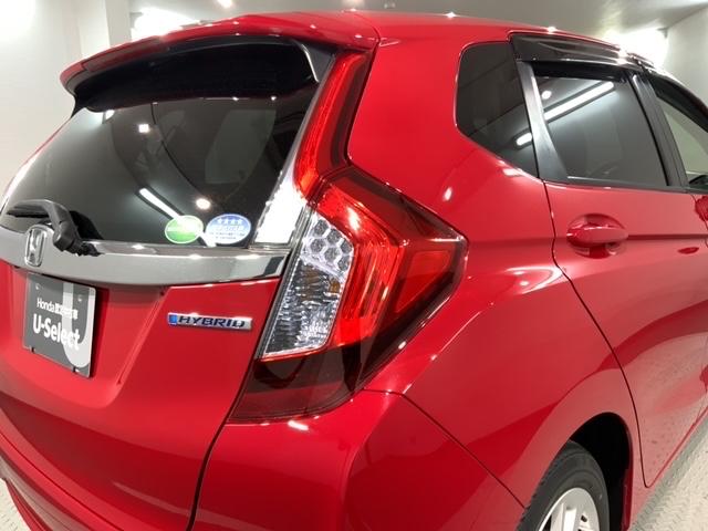 フィットハイブリッド Fパッケージ 1年保証 ワンオ-ナ- ナビVXM-155VSi TV Rカメラ BTオ-ディオ DVD ドラレコ LEDライト VSA アルミ スマ-トキ- 盗難防止装置 整備記録簿 AAC スペアキ-(45枚目)