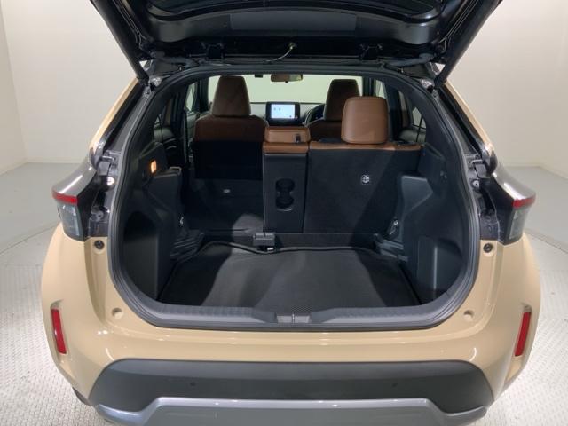 ヤリスクロス ハイブリッドＺ　アドベンチャー　２ト－ン　最長５年保証　ＴＶ　Ｒカメラ　マルチビュ－　ＢＴオ－ディオ　衝突軽減Ｂ　ドラレコ　ＥＴＣ　ＬＥＤライト　横滑り防止　シ－トヒ－タ－　電動シ－ト　クルコン　アルミ　スマ－トキ－　盗難防止装置（34枚目）