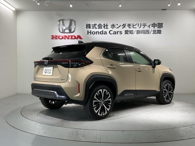 ヤリスクロス ハイブリッドＺ　アドベンチャー　２ト－ン　最長５年保証　ＴＶ　Ｒカメラ　マルチビュ－　ＢＴオ－ディオ　衝突軽減Ｂ　ドラレコ　ＥＴＣ　ＬＥＤライト　横滑り防止　シ－トヒ－タ－　電動シ－ト　クルコン　アルミ　スマ－トキ－　盗難防止装置（50枚目）