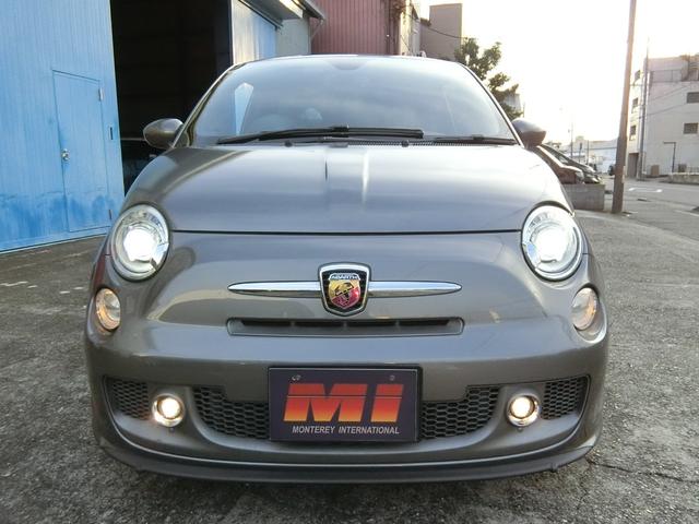 アバルト595 ツーリズモ HIDヘッドライト 革シート 5速AT 17インチアルミ ナビ地デジTV ETC 1オーナー 取説 保証書(13枚目)