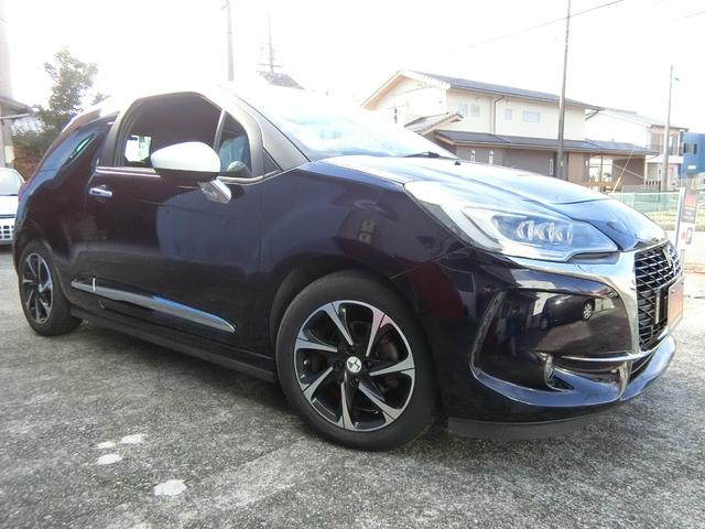 ＤＳ３ シック　ＤＳ　ＬＥＤビジョンパッケージ　ＨＩＤヘッドライト　オートライト　フォグランプ　純正１６インチアルミ　アクティブシテイブレーキシステム　バックカメラ　ドラレコ前後　ＥＴＣ　１オーナー車　禁煙車　保証書　記録簿　スペアキー（12枚目）