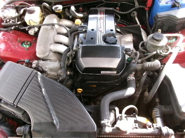 アルテッツァ RS200 Zエディション 最終型 赤 ユーロバンパー クオリタートサイド オプションリアアンダーフルエアロ テインフルタップ車高調 ヨコハマT5 18インチ フジツボマフラー 運転席レカロシート WBクイックリリース(15枚目)