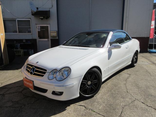 Mercedes Benz Clk Clk350 Cabriolet 2006 Pearl White 110000 Km Details Japanese Used Cars Goo Net Exchange