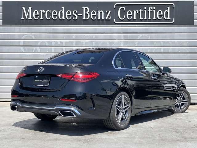 Cクラス C200アバンギャルド AMGラインパッケージ (ISG搭載モデル) MP202501 セーフティビジョンP エンターテイメントPプラス デモカー、ヘッドアップディスプレイ、アダプティブダンピングサスペンション(2枚目)