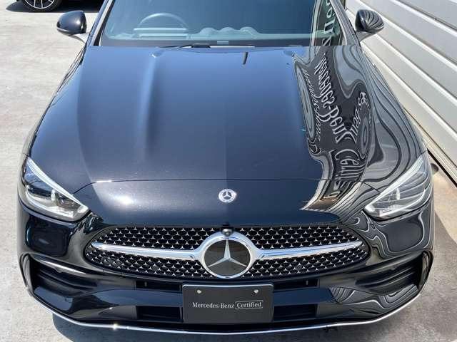 Cクラス C200アバンギャルド AMGラインパッケージ (ISG搭載モデル) MP202501 セーフティビジョンP エンターテイメントPプラス デモカー、ヘッドアップディスプレイ、アダプティブダンピングサスペンション(6枚目)