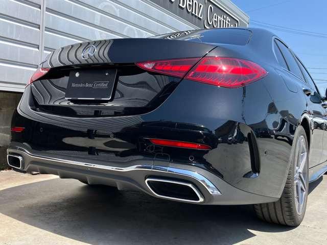 Cクラス C200アバンギャルド AMGラインパッケージ (ISG搭載モデル) MP202501 セーフティビジョンP エンターテイメントPプラス デモカー、ヘッドアップディスプレイ、アダプティブダンピングサスペンション(9枚目)