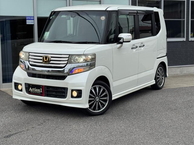 Ｎ－ＢＯＸカスタム Ｇ・ターボＡパッケージ　ドライブレコーダー　ＥＴＣ　バックカメラ　両側電動スライドドア　ナビ　ＴＶ　オートクルーズコントロール　衝突被害軽減システム　オートライト　ＨＩＤ　スマートキー　アイドリングストップ　電動格納ミラー（21枚目）